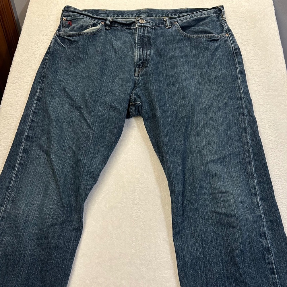 Polo Ralph Lauren Classic 867 Jeans Straight Mens 40x32 Blue Denim 100% Cotton
